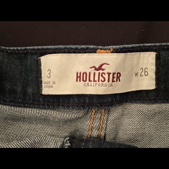 Hollister High Waisted Jean Shorts Size 3 - Picture 7 of 7